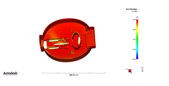 Polypropylene 2344 2738 Plastic Injection Mold Products Blower Fan